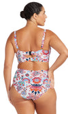 Loquacious Cezanne D/DD Underwire Midriff Bikini Top
