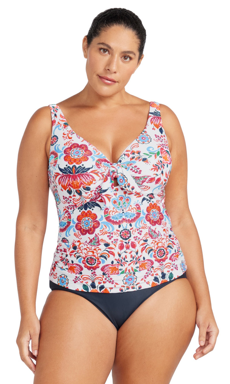 Loquacious Cezanne D - DD Cup Tankini Top