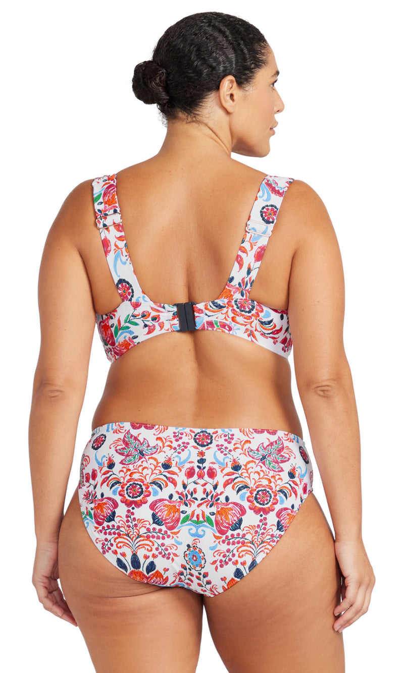 Loquacious Magritte Bikini Top White
