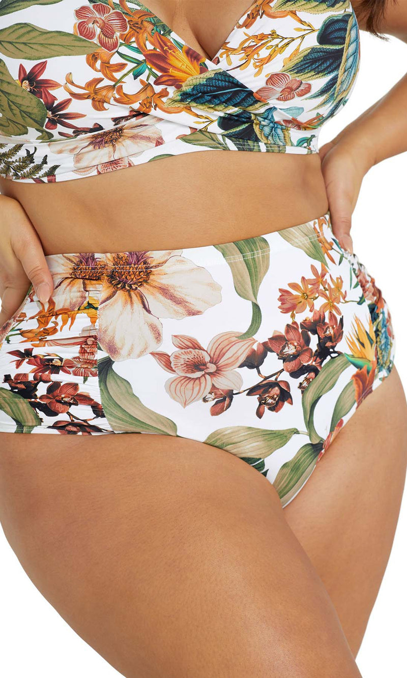 White Into The Saltu Botticelli High Waist Swim Pant