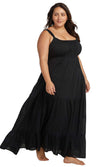 Black Liszt Maxi Beach Dress