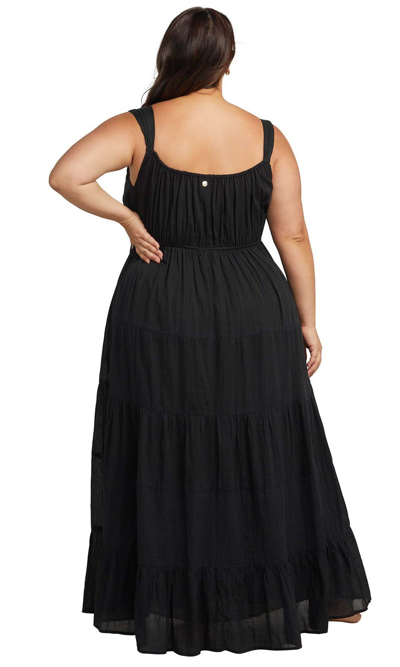 Black Liszt Maxi Beach Dress