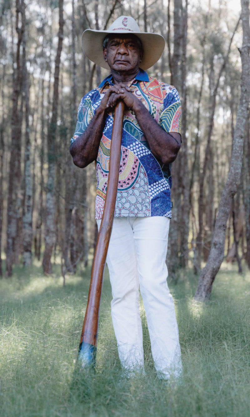 Aboriginal Art Unisex Polo A Father's Teachings