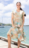 Cotton Dress Bias with Front Pockets Algarve