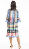 Cotton Dress Layered with Frill Sleeve Amara