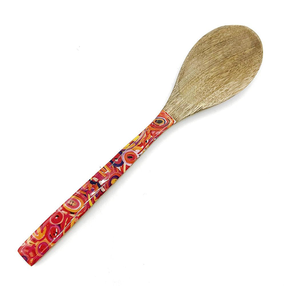 Aboriginal Art Serving Spoon – Wood by Cedric Varcoe