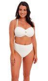 Beach Waves Linen High Waist Bikini Brief, Special Order S - 2XL