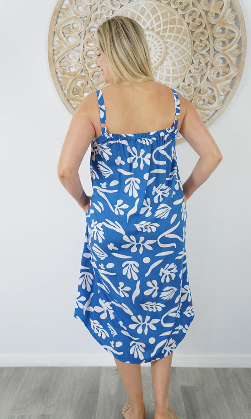 Rayon Dress Bondi Jellyfish, More Colours