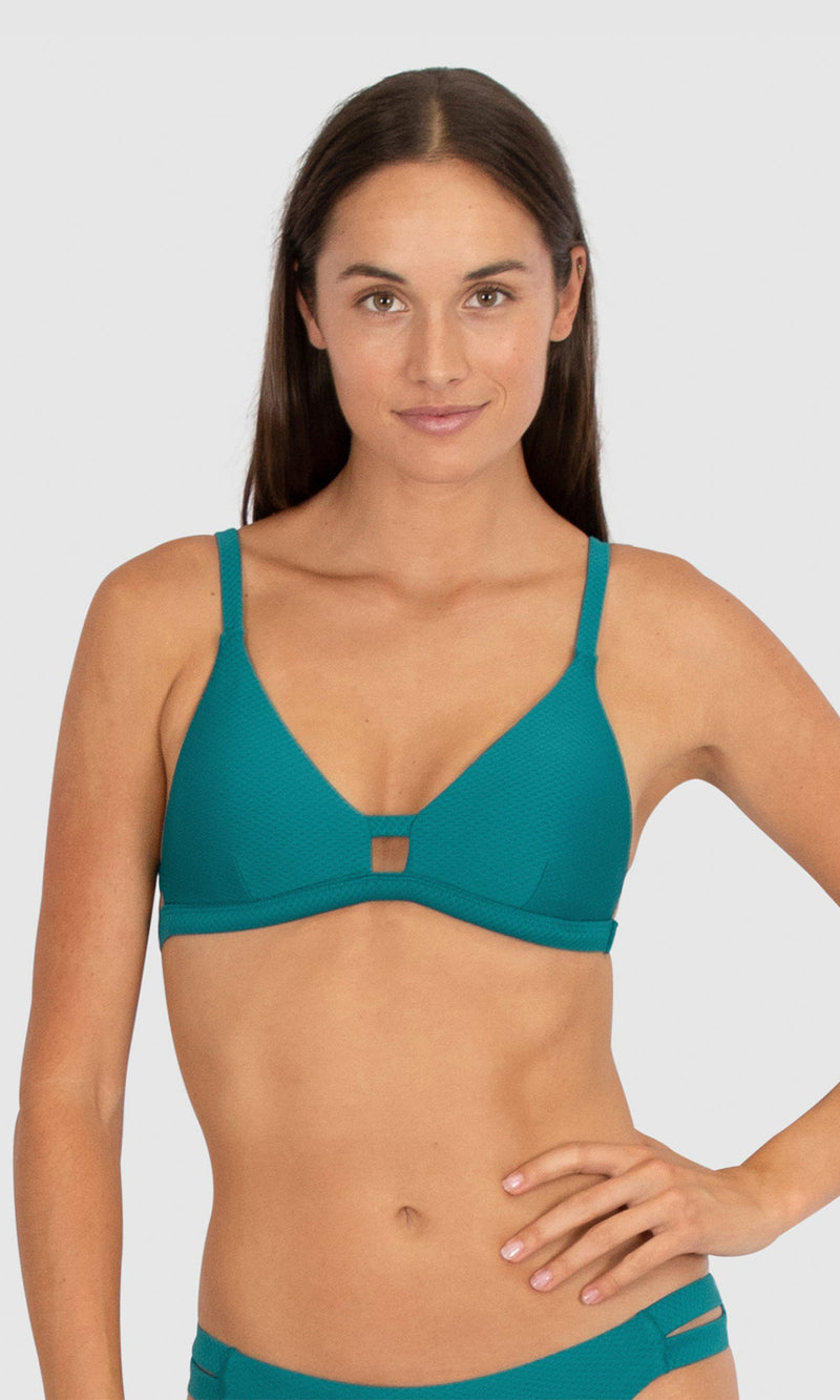Rococco Twin Strap Bikini Bra Top, More Colours