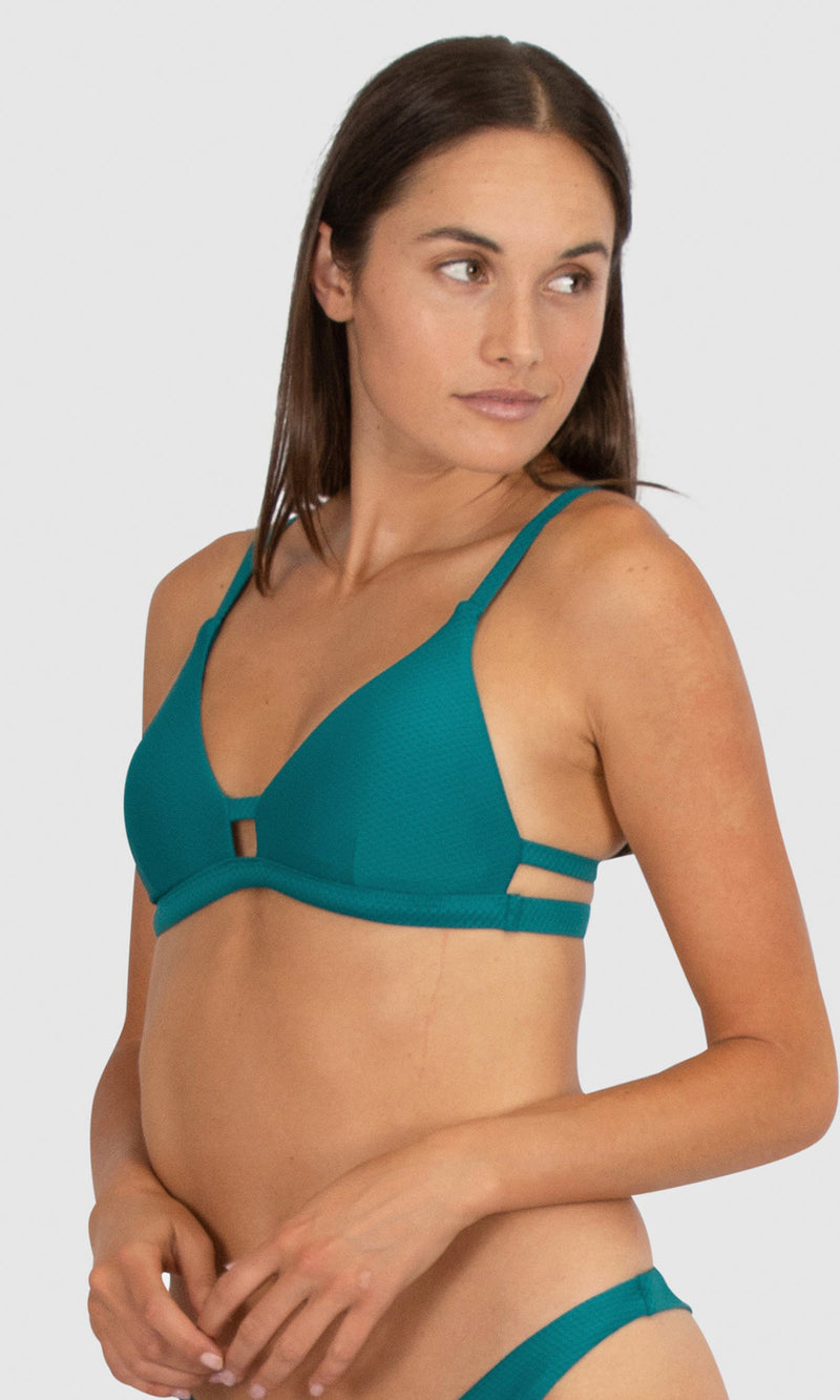 Rococco Twin Strap Bikini Bra Top, More Colours