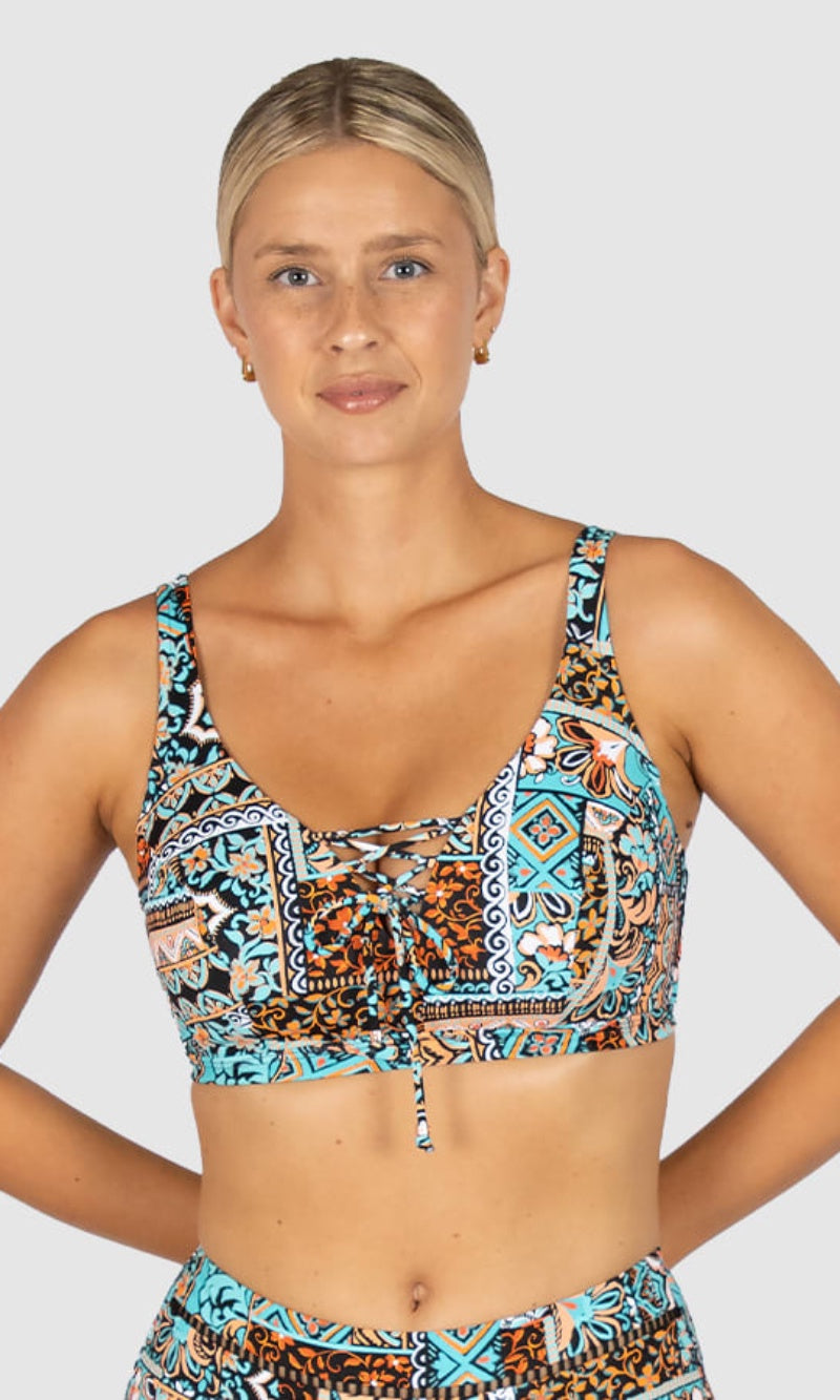 Tulum E-G Bikini Bra Top
