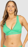 D/DD Longline Bralette Bikini Top Rococco, More Colours