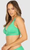 D/DD Longline Bralette Bikini Top Rococco, More Colours