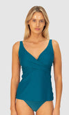 Rococco D-E Cup Wrap Singlet Top