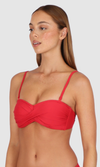 Rococco Twist Bandeau Bikini Top, More Colours