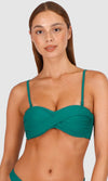 Rococco Twist Bandeau Bikini Top, More Colours