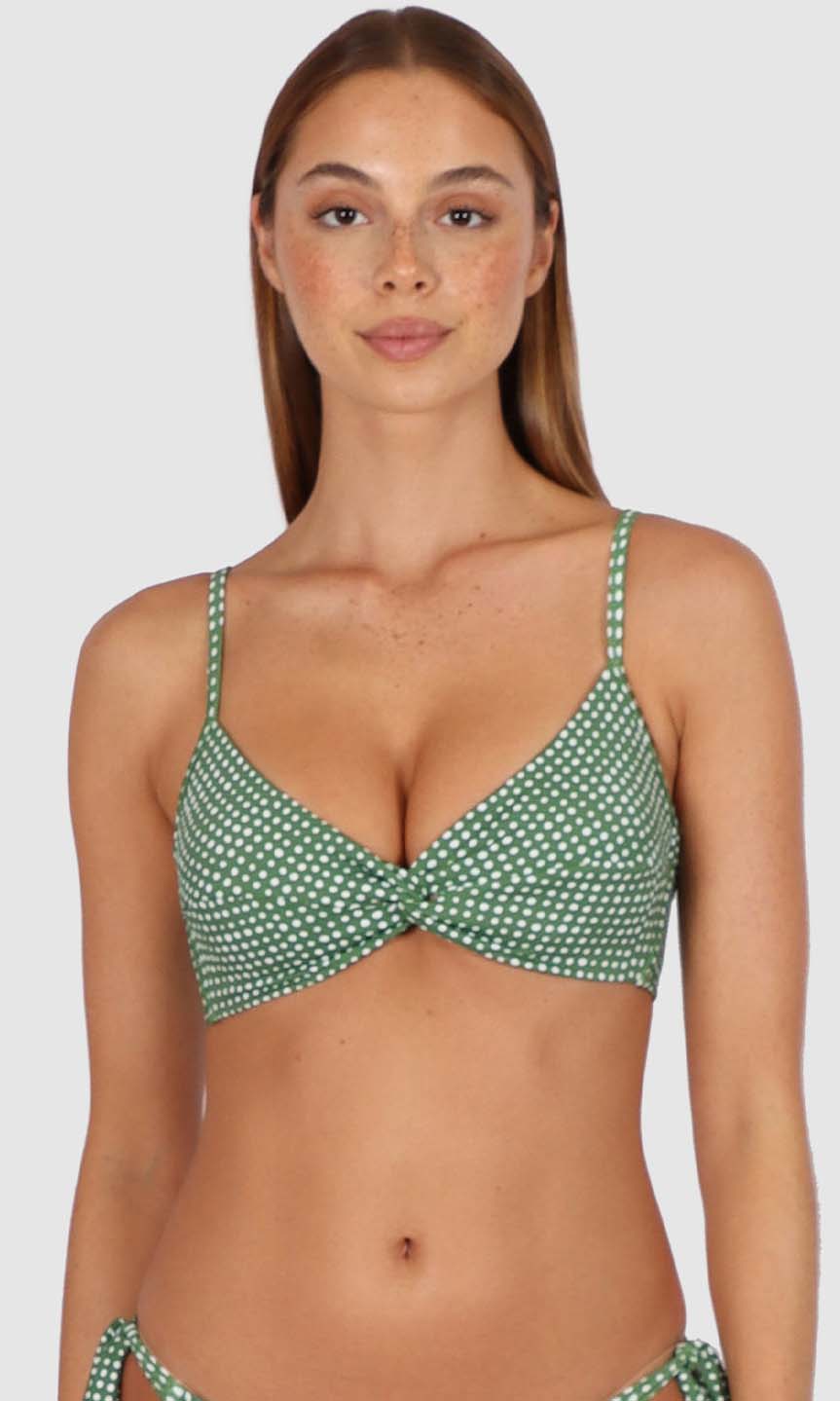 Marilyn Twist Bralette Bikini Top, More Colours