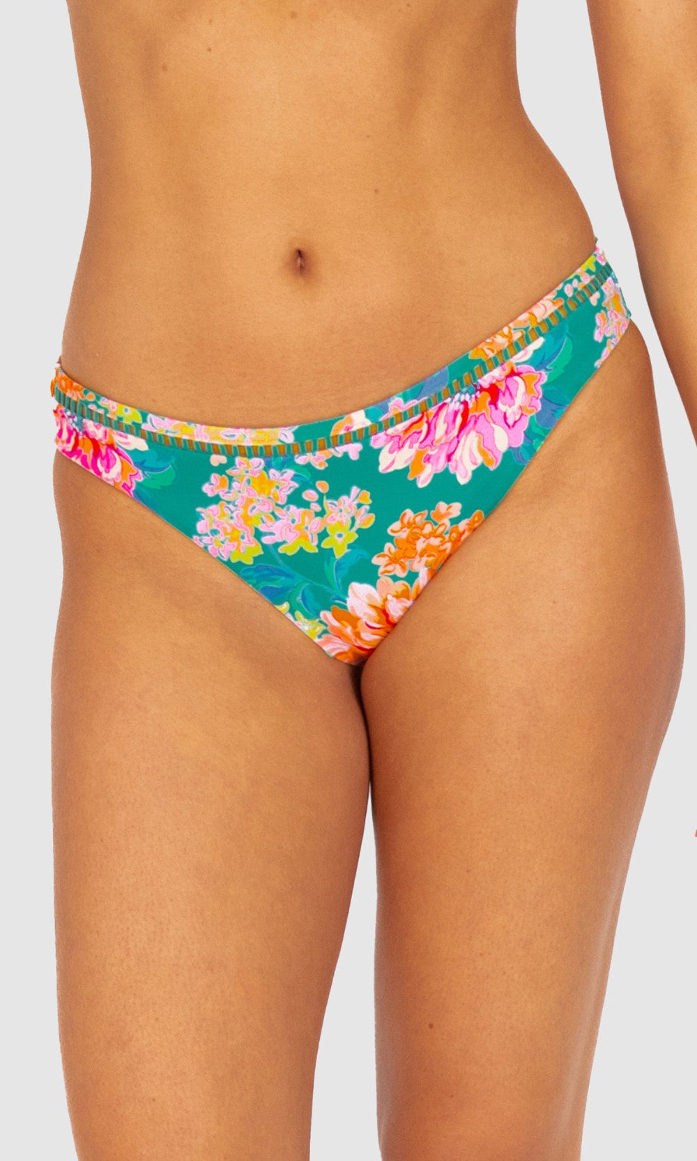 Le Jardin Regular Bikini Bottom White