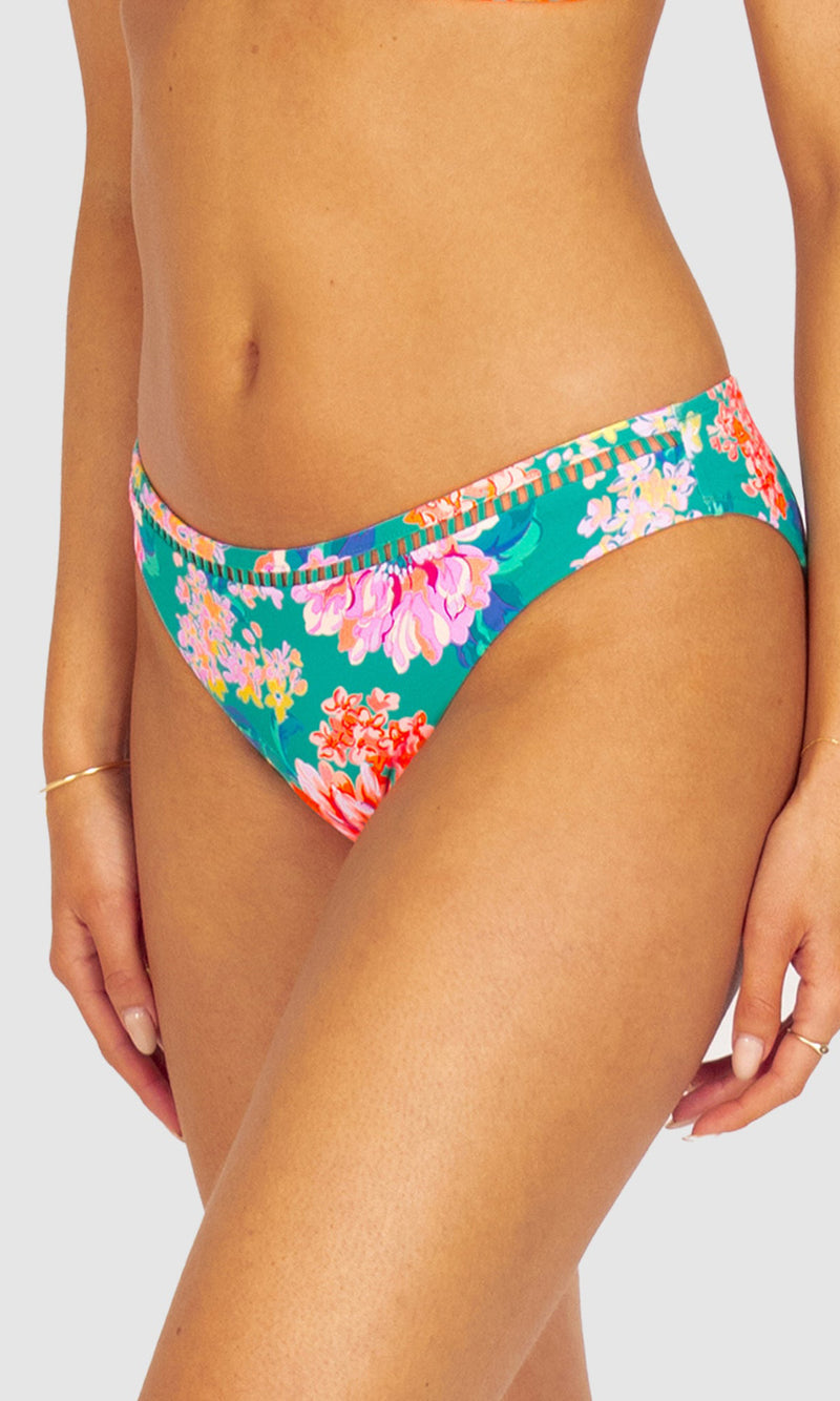 Le Jardin Regular Bikini Bottom White
