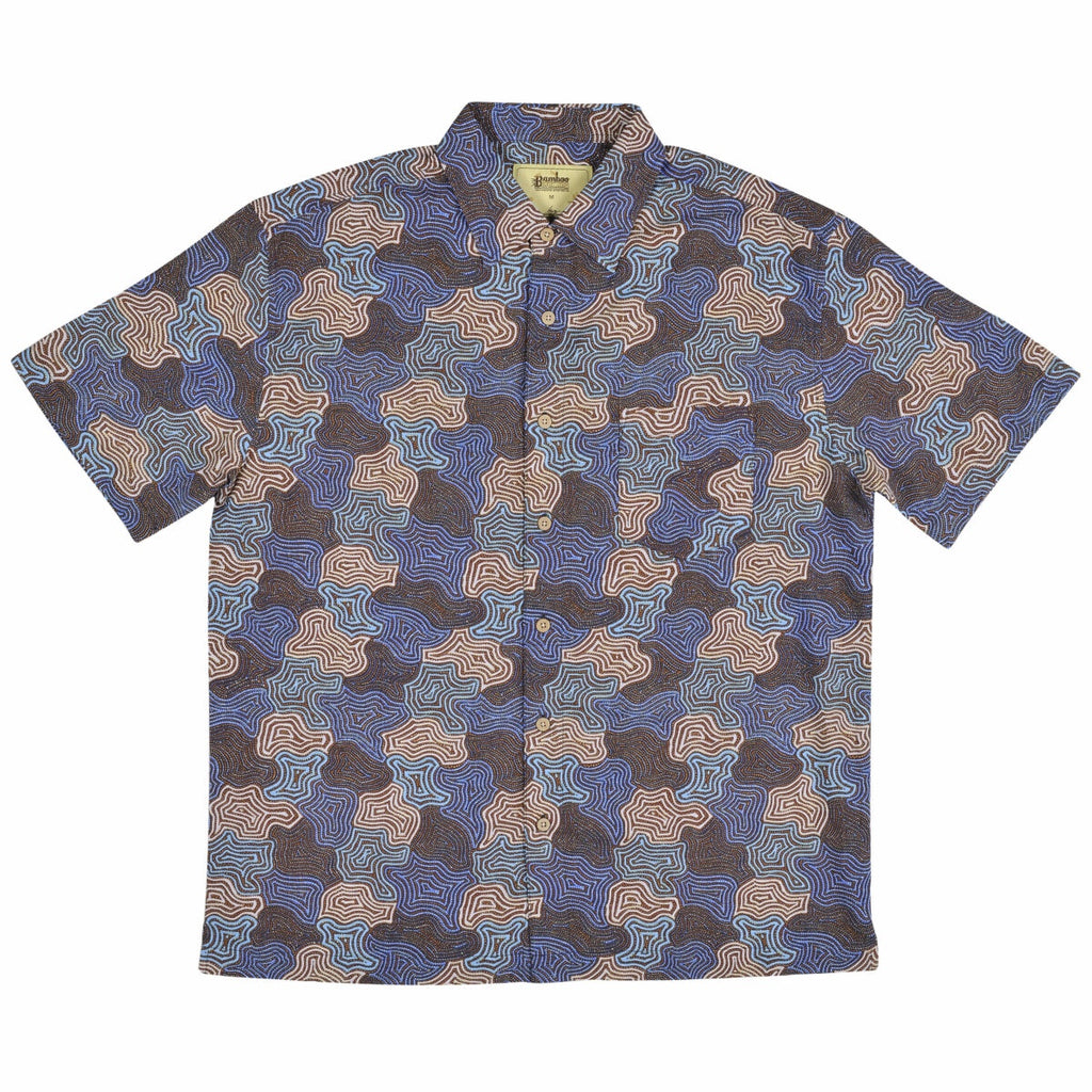 Bamboo Men's Shirt Warna Jukurrpa