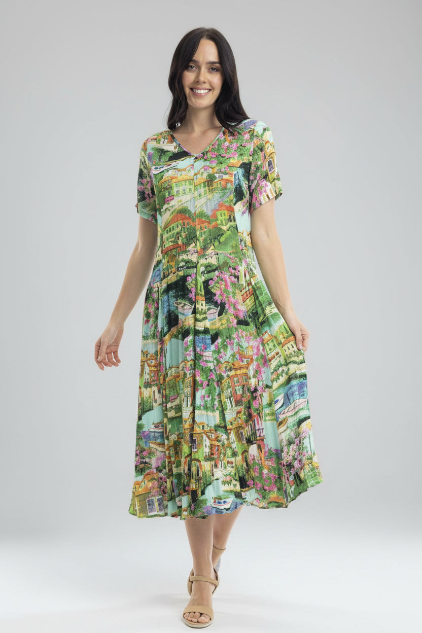 rayon beach dresses Ruffle Maxi Dress, Tulum Beach Dress, Long Dresses main image 0