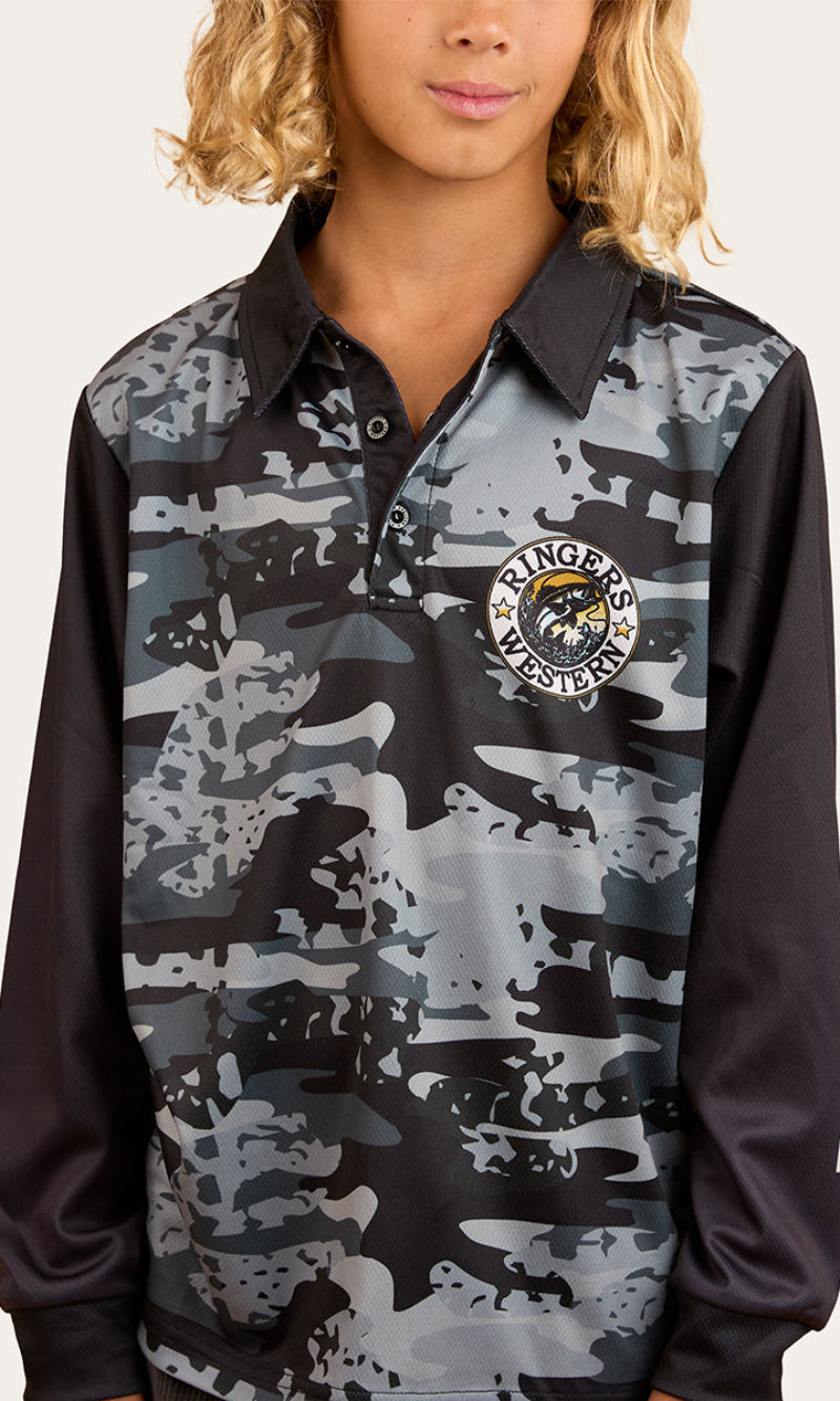 Big Catch Kids Fishing Jersey, More Colours