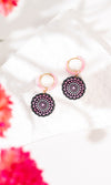 Aboriginal Art Hoop Earrings Boobie Sista