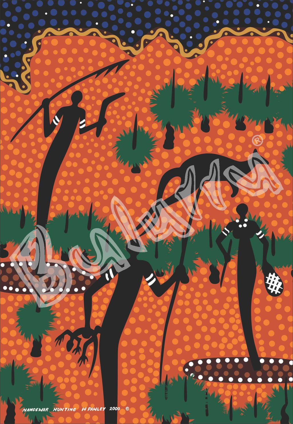Aboriginal Art Microfibre Teatowels by Wendy Pawley, More Prints