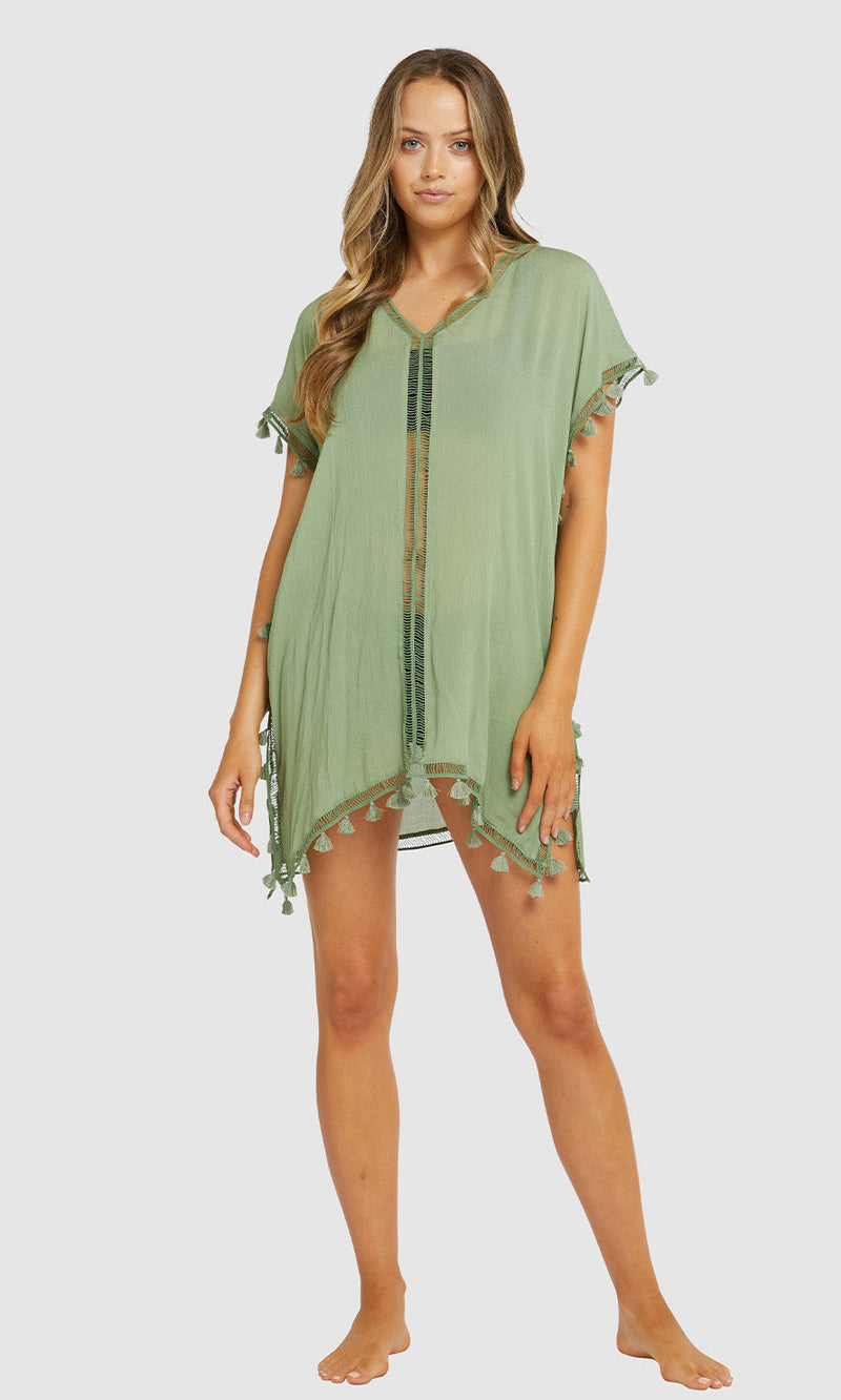 Crinkle Viscose Moroccan Kaftan, More Colours