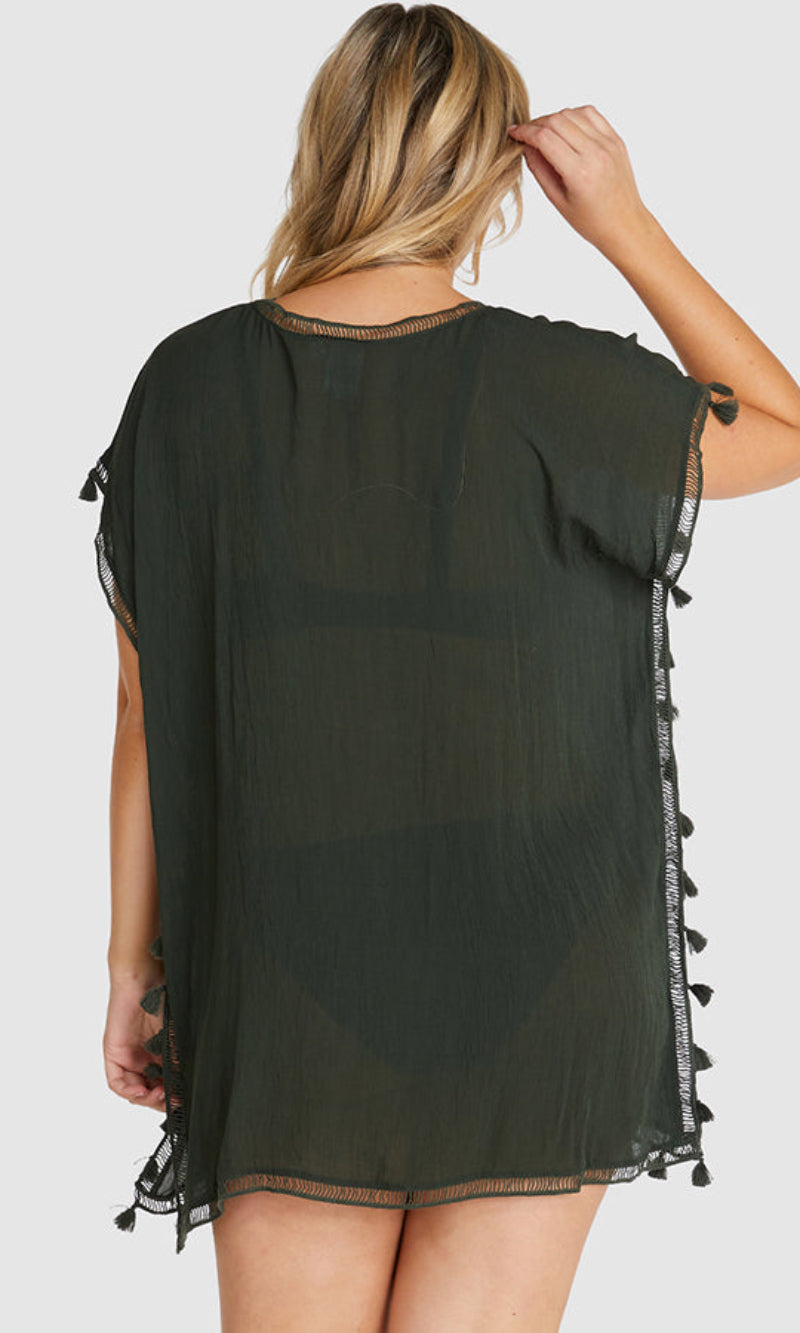 Crinkle Viscose Moroccan Kaftan, More Colours