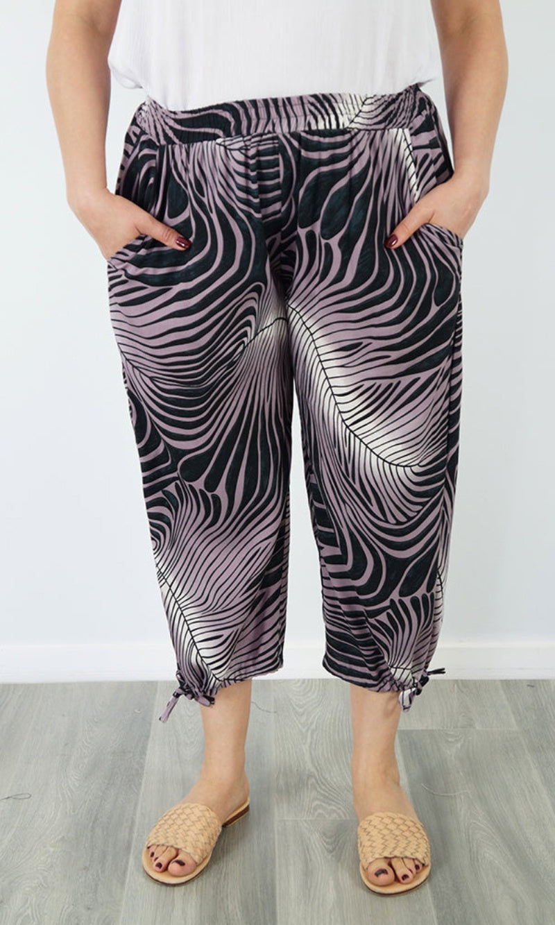 Rayon Pant Castaway Trippy