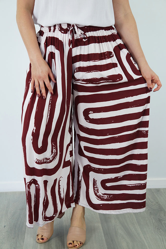 Rayon Pant Cha Cha Pathway, More Colours