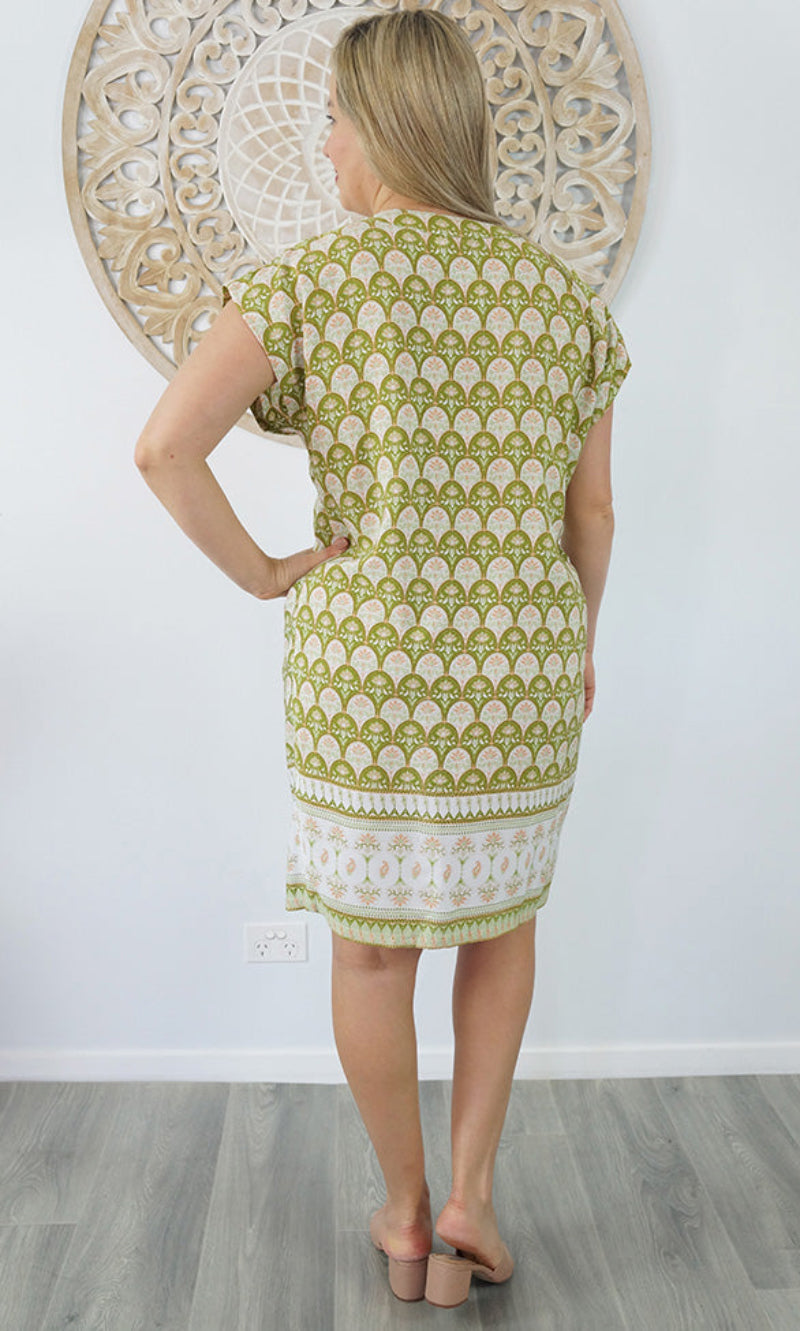 Rayon Cruiser Dress Scallop, More Colours