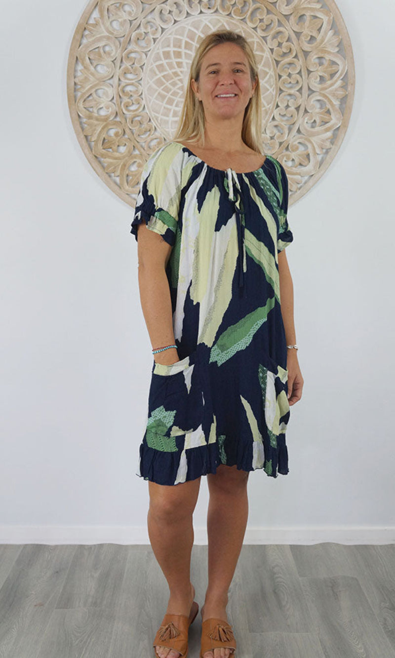 strapless open back dress Coastal Resort Dress – Salt&coast main image 0