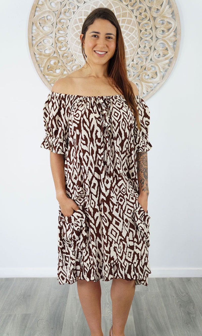 Rayon Cuba Dress Asmat, More Colours