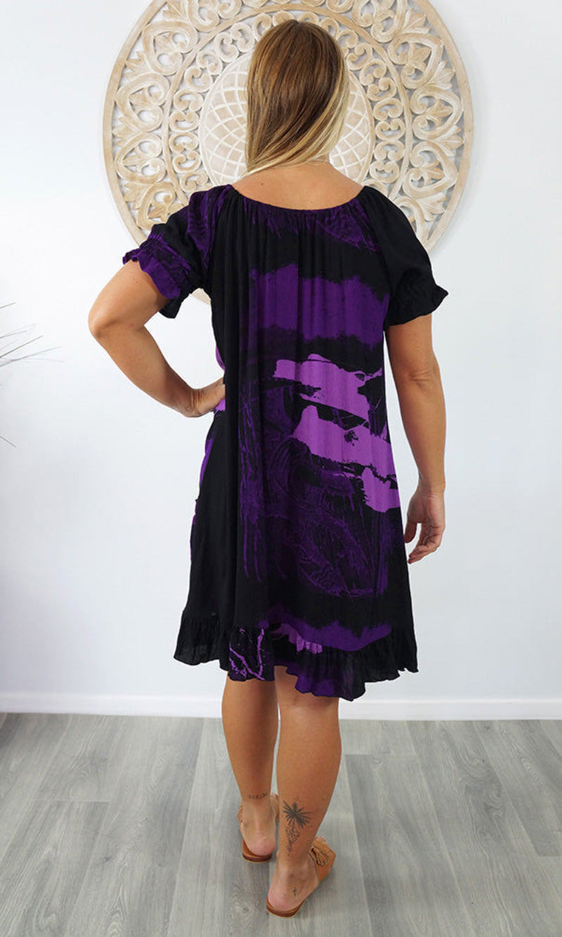 Rayon Cuba Dress Modem, More Colours