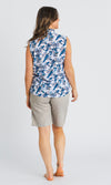 Bamboo Ladies Shirt Sleeveless Print, More Prints