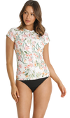 Camellia Short Sleeve Rash Vest, More Colours