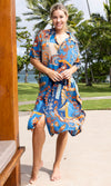 Rayon Dress Collared Buttonthrough Camps Bay