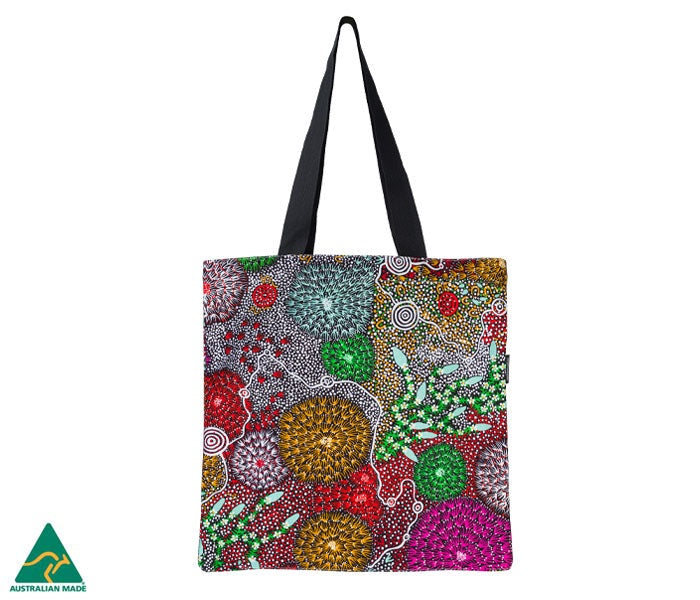 Aboriginal Art Tote Bag Coral Hayes