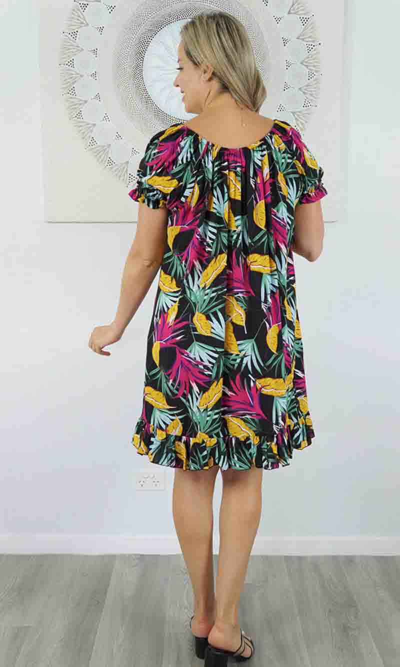 Rayon Dress Short Diva Lilly, More Colours