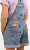 Dahlia Kids Denim Short Overall