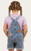 Dahlia Kids Denim Short Overall