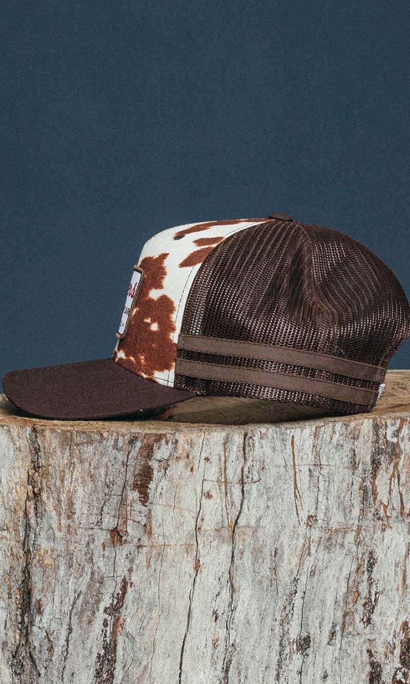 Daisy Trucker Cap Chocolate