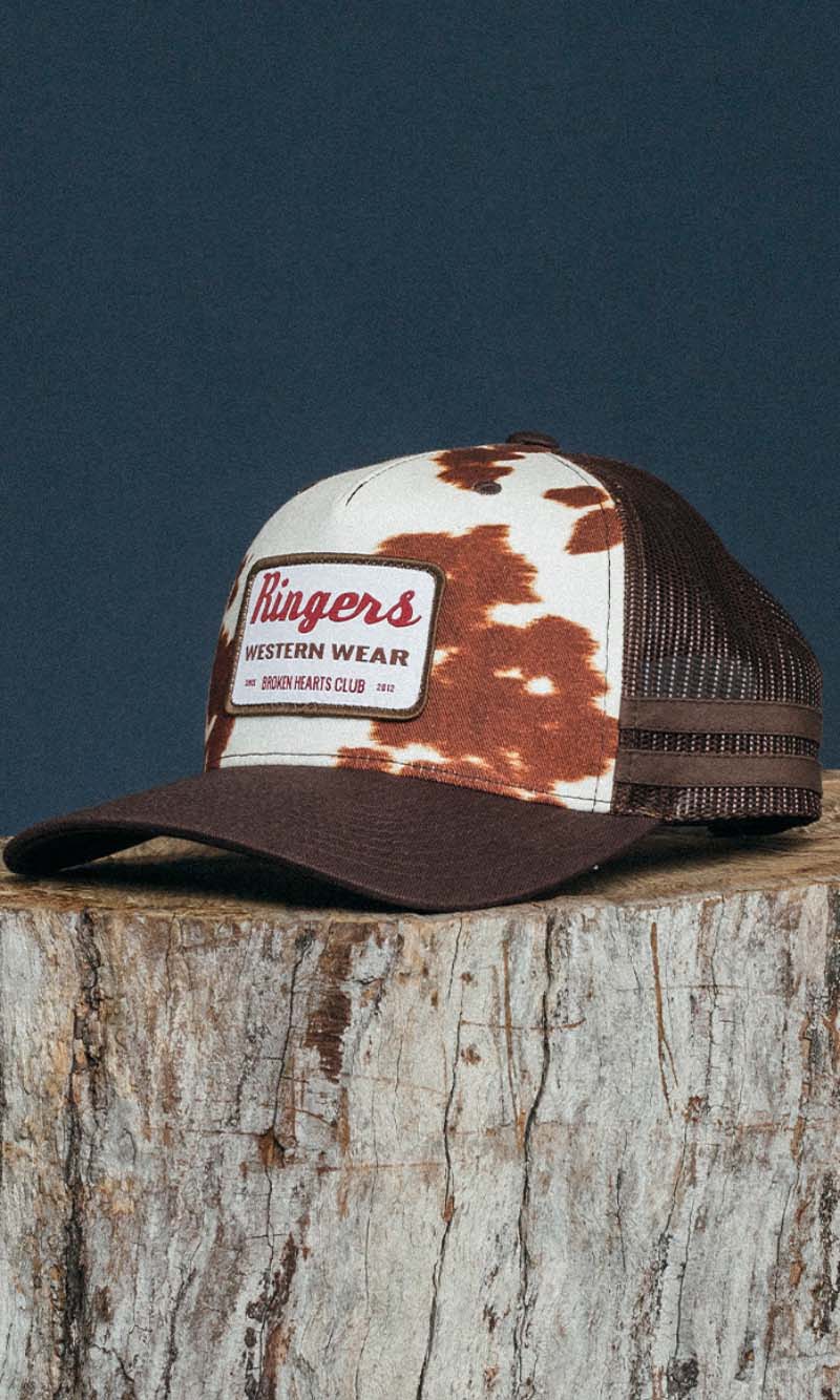 Daisy Trucker Cap Chocolate