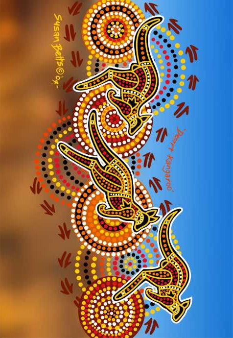 Aboriginal Art Microfibre Teatowels by Susan Betts, More Prints