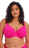 Bazaruto Clematis UW Plunge Bikini Top, Special Order E Cup to JJ Cup