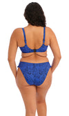 Pebble Cove Blue UW Plunge Bikini Top, Special Order E Cup to JJ Cup