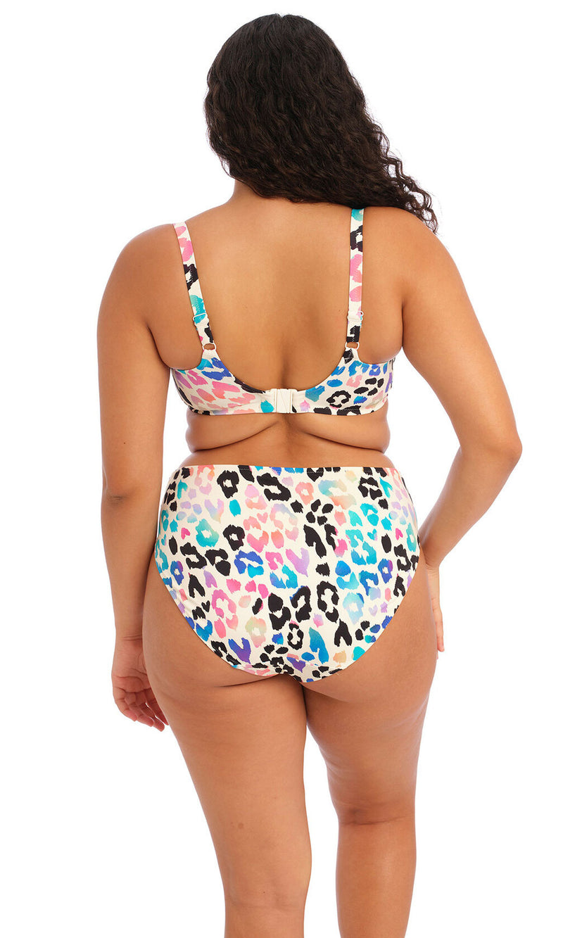 Party Bay Multi UW Plunge Bikini Top, Special Order E Cup to JJ Cup