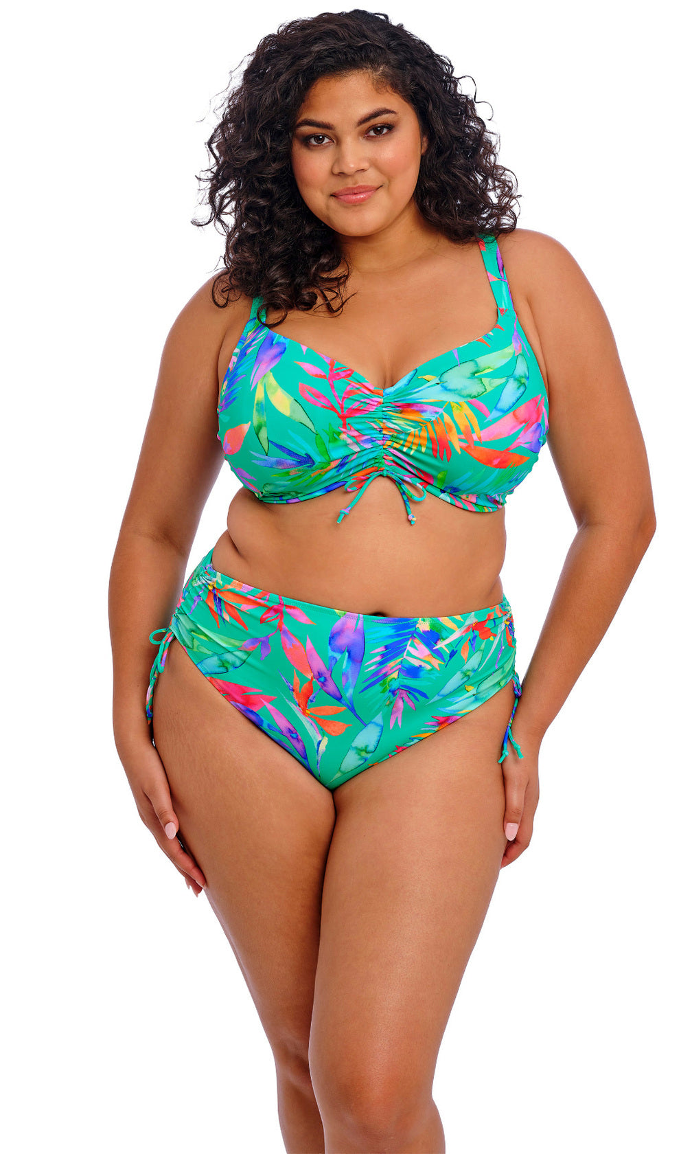 Toyama Tides Jade UW Bikini Top, Special Order E Cup to H Cup